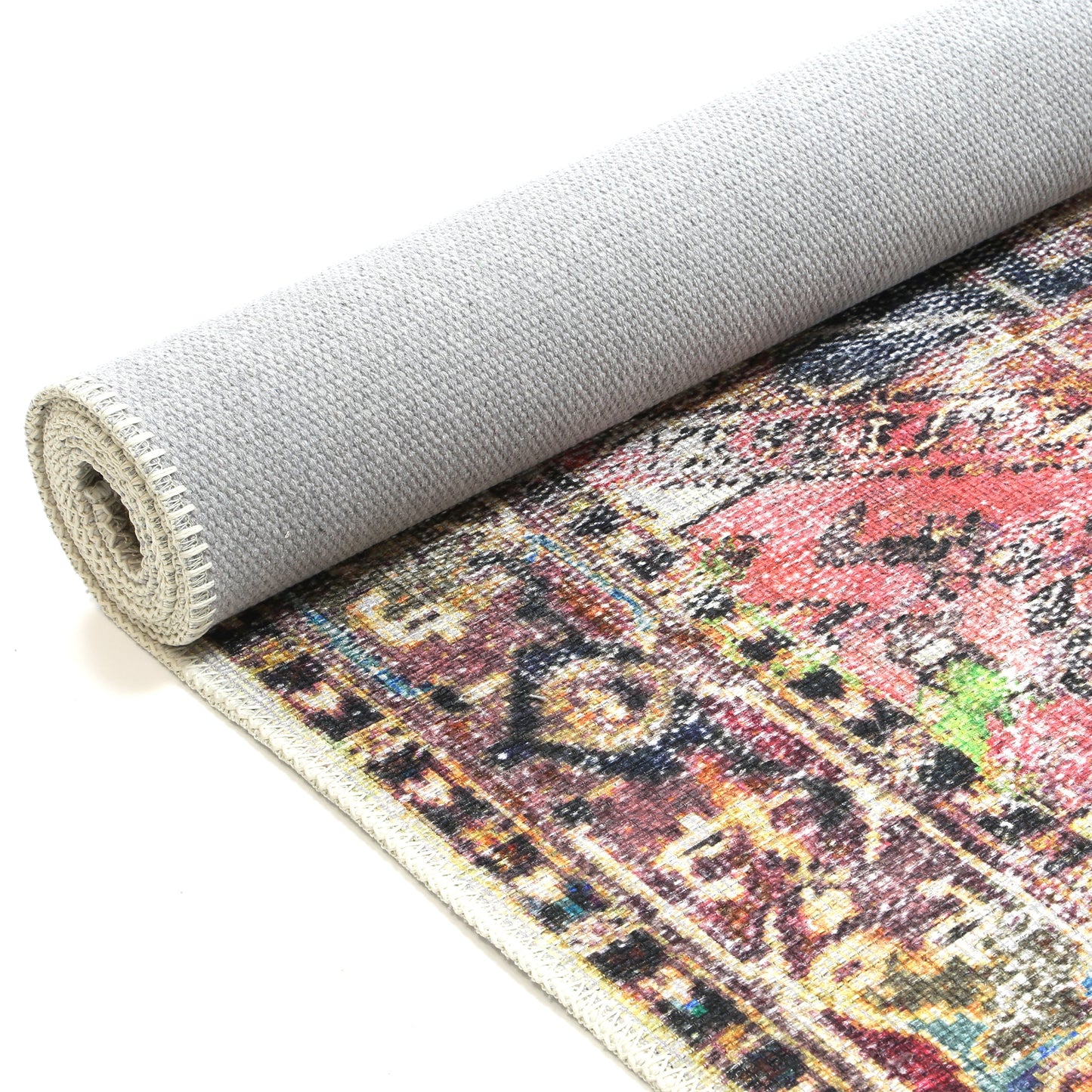 Distressed Vintage Derya Multi Area Rug