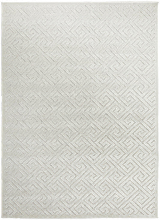 York Alice Natural White Rug