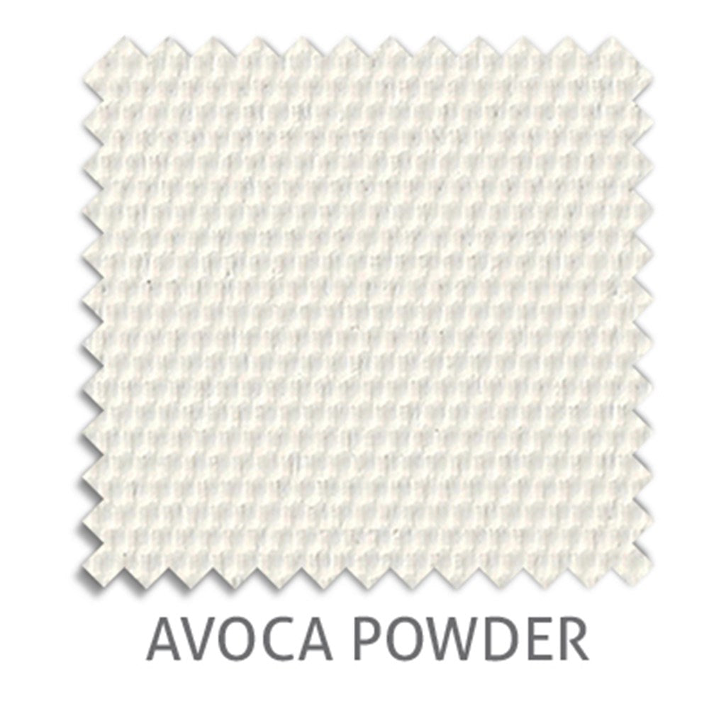 Avoca Vertical blind fabric in Powder