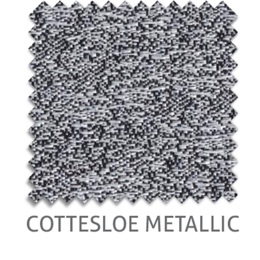 Cottesloe Light Filtering light filtering blind fabric in Metallic