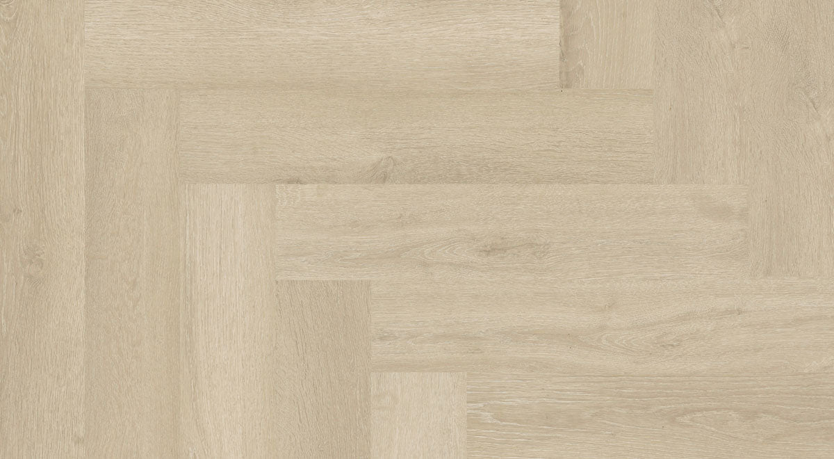 Everlast Laminate 10mm - Sand Dollar Herringbone – room scene 2