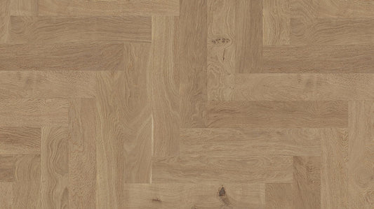 Earthlandia Engineered Oak 14mm - Ember Herringbone – swatch