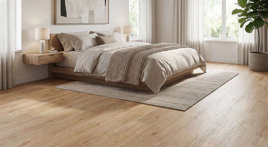 Ocean Vinyl Plank 4.5mm - Heather Grain – room scene 1