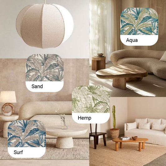 Aruba curtain fabric - Moodboard