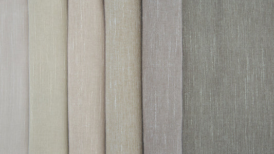 Tundra curtain fabric - Naturals