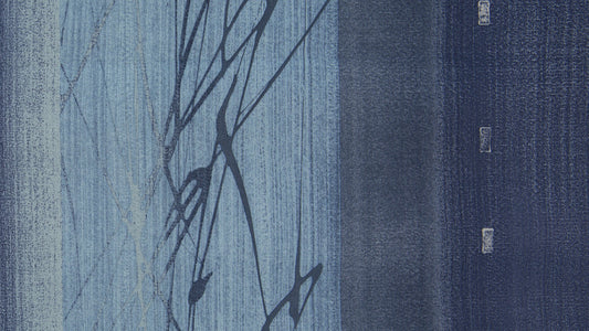Martini curtain fabric in Ocean