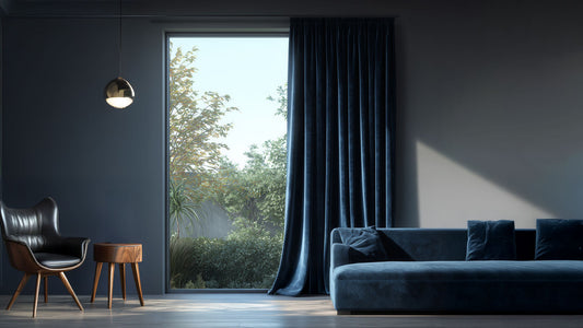 Galileo curtain fabric - Roomset