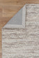 Copacabana Geometric Beige Wool Rug