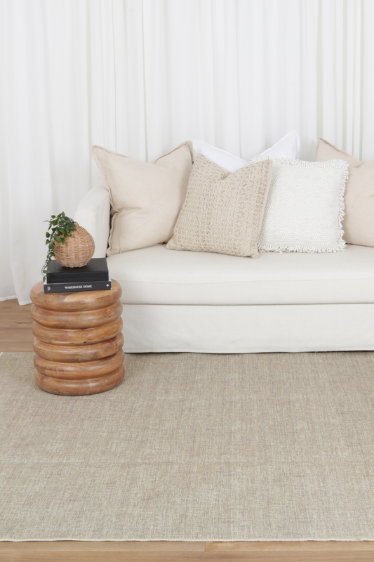 Urban Linen Solid Area Washable Rug