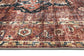 Distressed Vintage Cezanne Terracotta Area Rug