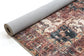 Distressed Vintage Cezanne Terracotta Area Rug