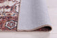 Distressed Vintage Cezanne Terracotta Area Rug