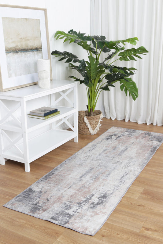 Twilight Neutral Washable Runner