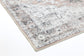 Distressed Vintage Cezanne Blush Washable Rug