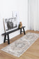 Distressed Vintage Cezanne Blush Area Runner