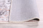 Distressed Vintage Cezanne Blush Washable Rug