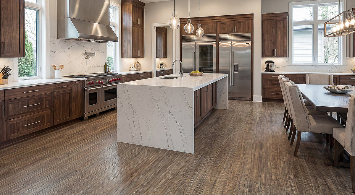 Ocean Vinyl Plank 4.5mm - Lily Spotted Gum – room scene 1