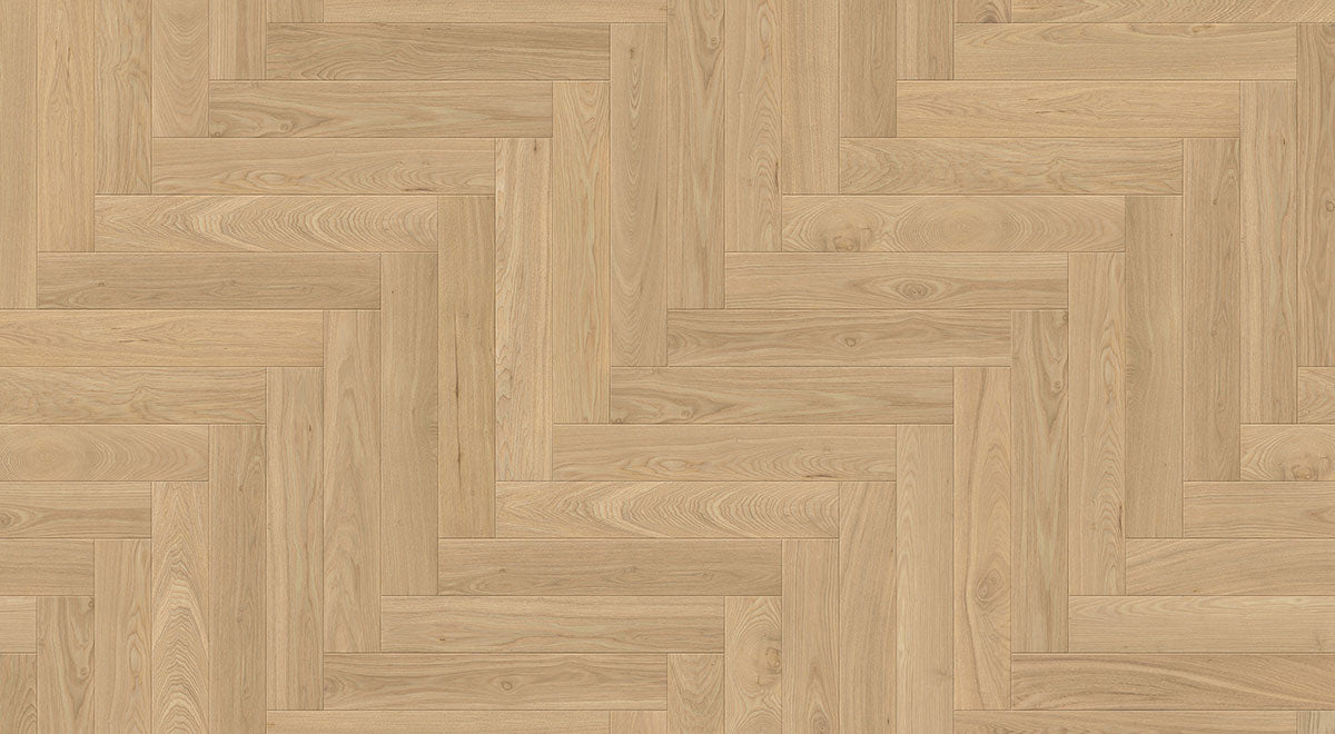 Beauty Engineered Timber 14mm - Golden Harvest Herringbone – room scene 2