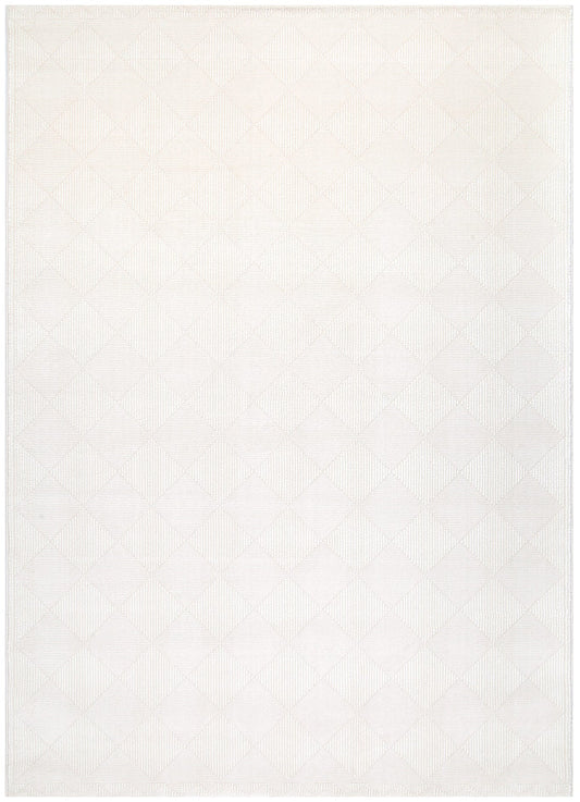 Amalfi Intricate Diamonds Cream Rug
