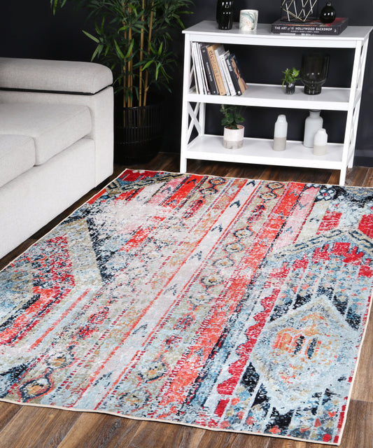 Angelic Boho Multi Non-Slip Rug