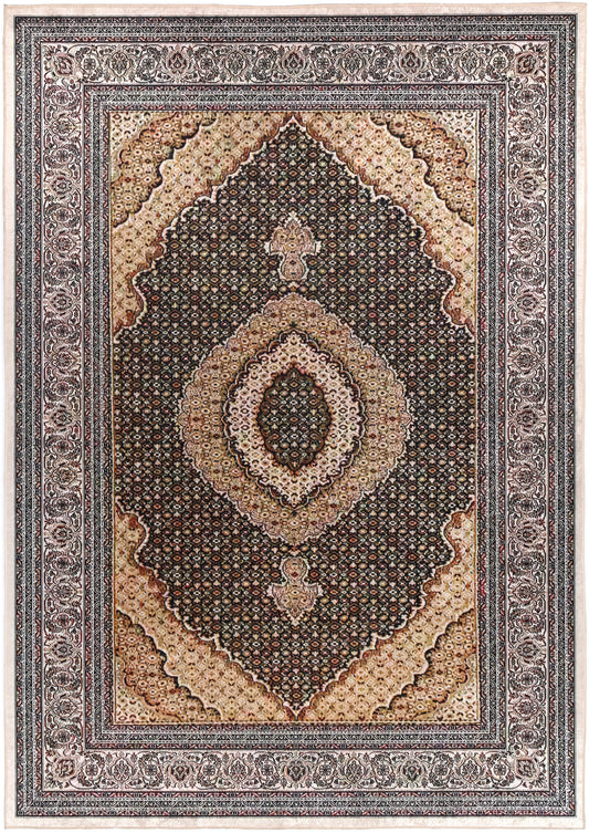 Angelic Medallion Gold Non-Slip Rug