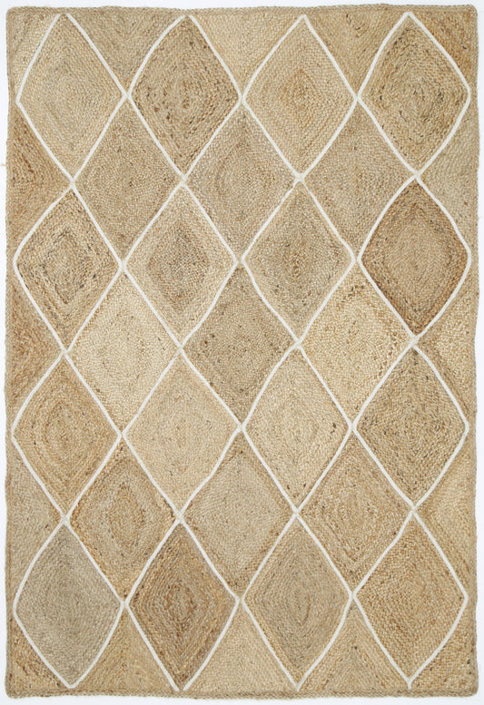 Artisan Natural Diamond Rug