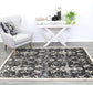 Arya Vines Grey Beige Rug