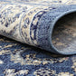 Arya Ziegler Distressed Navy Rug