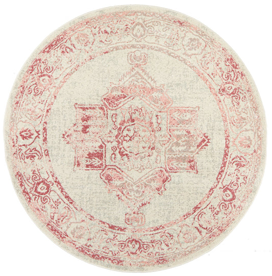 Avenue Rose Round Rug