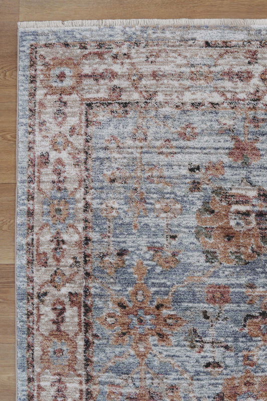 Baile Roanoke Transitional Blue Rug