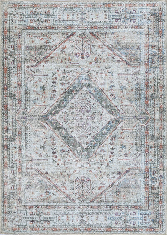 Babylon Nippur Multi Washable Rug