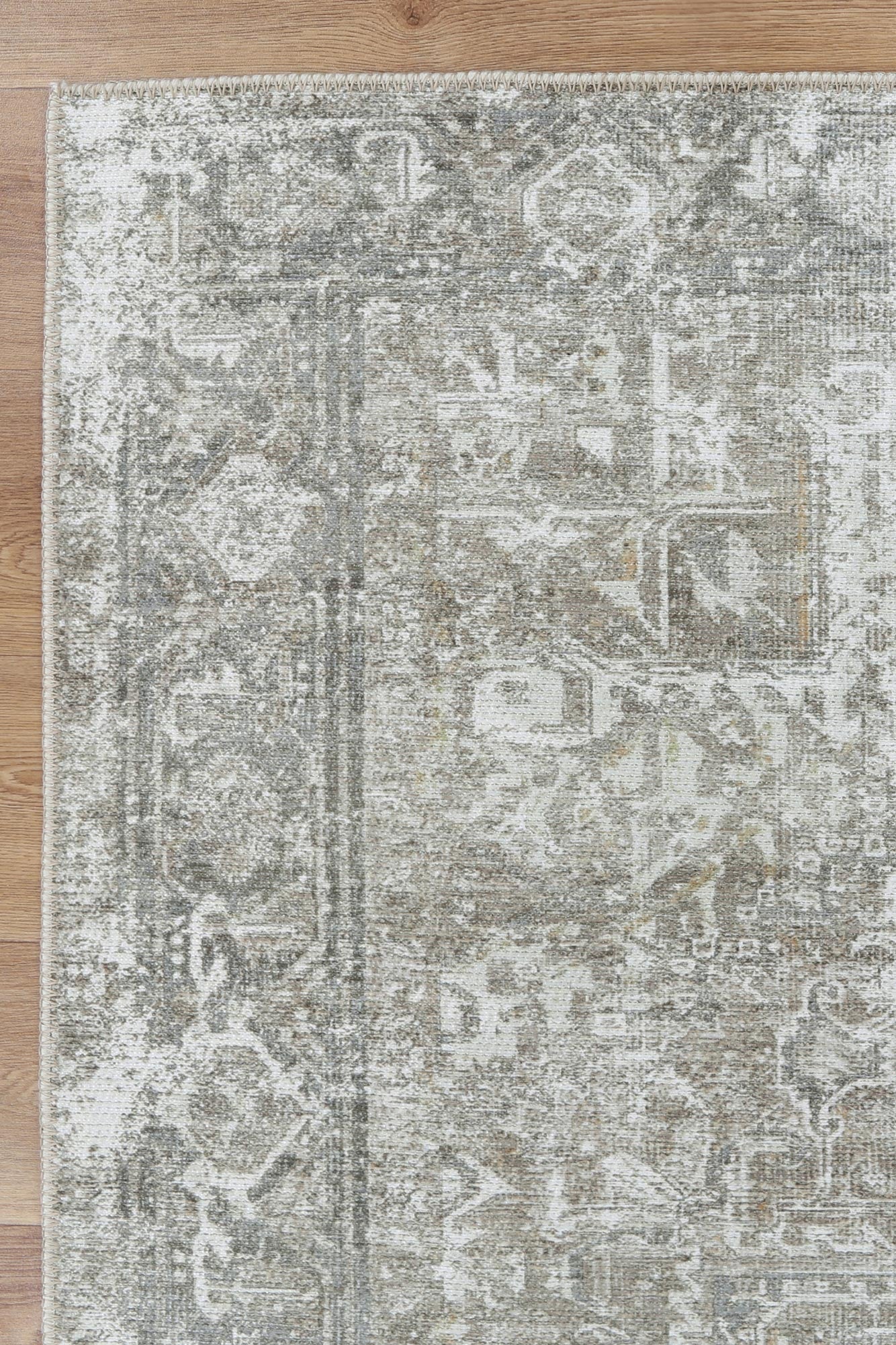 Babylon Nuzi Neutral Washable Rug