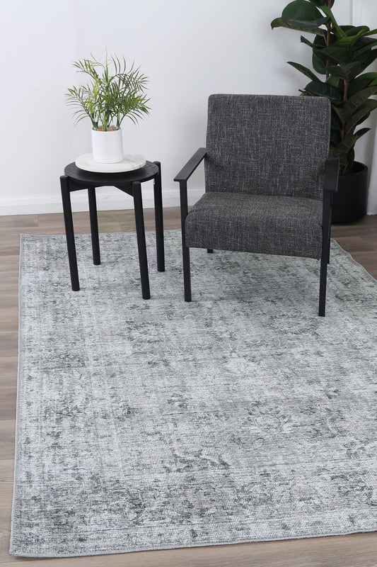 Babylon Tuttul Grey Washable Rug