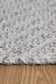 Basalt Grey Wool Blend Textured Rug