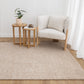 Seren Beige Modern Wool Rug