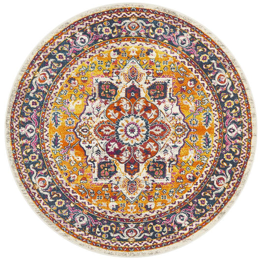 Babiru Multi Round Rug