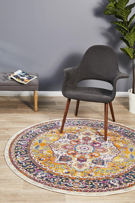 Babiru Multi Round Rug