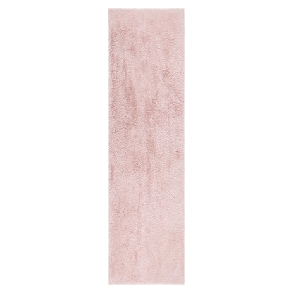 Lyla Machine Washable Shaggy Blush Runner