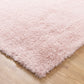 Lyla Machine Washable Shaggy Blush Rug