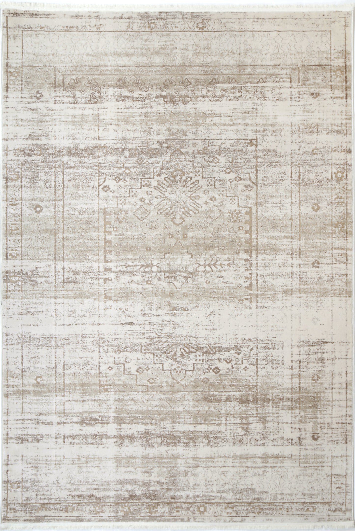 Bohemian Paradise Traditional Beige Rug