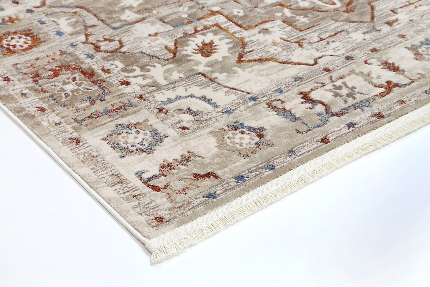 Bohemian Paradise Medalion Beige Multi Rug