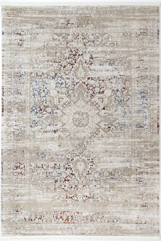 Bohemian Paradise Medalion Beige Multi Rug