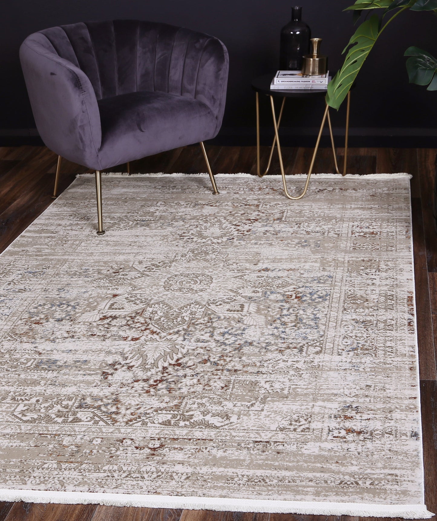 Bohemian Paradise Medalion Beige Multi Rug