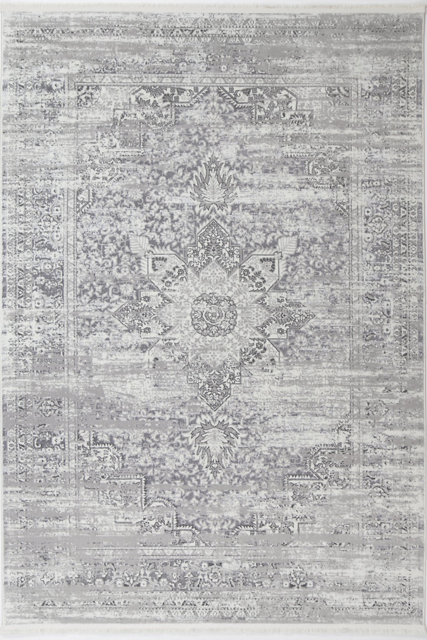 Bohemian Paradise Medalion Grey Rug