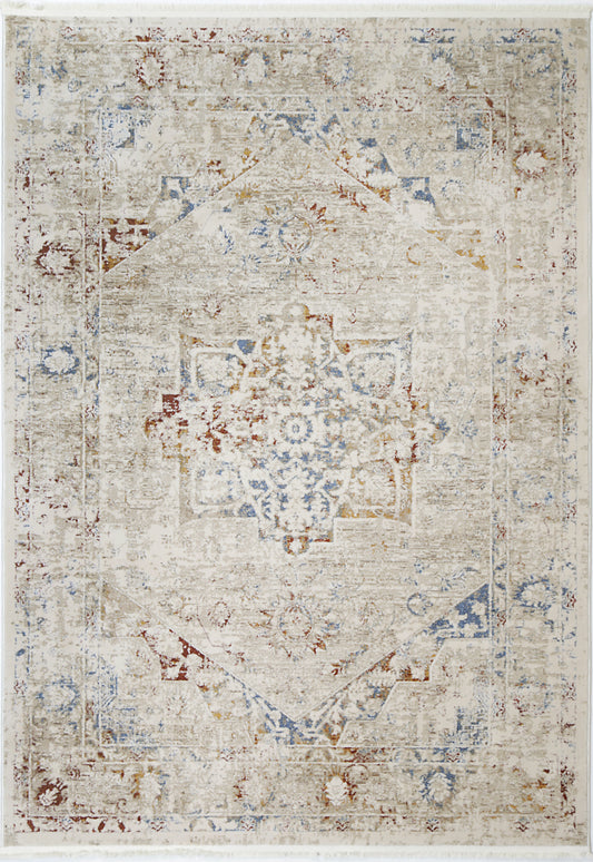 Bohemian Paradise Classic Vintage Beige Multi Rug