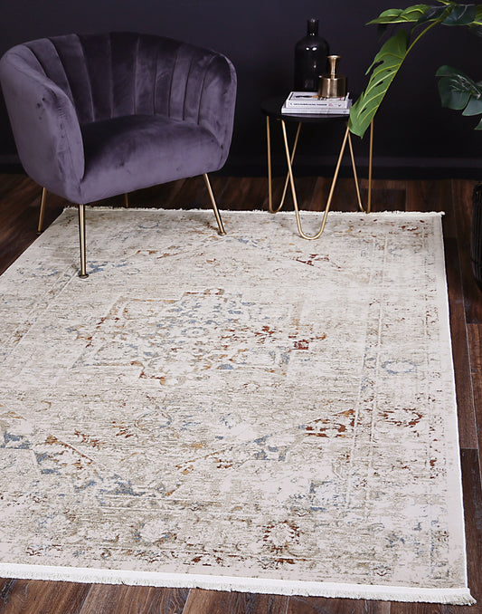 Bohemian Paradise Classic Vintage Beige Multi Rug