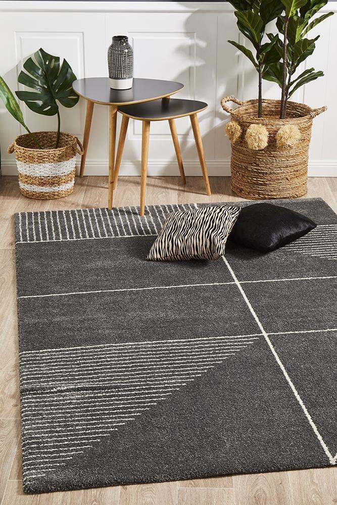 Rug Culture Broadway 935 Charcoal