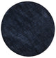 Brooklyn Distressed Oriental Blue Round Rug