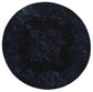 Brooklyn Distressed Medallion Blue Round Rug