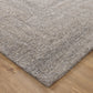 Seren Brown Grey Modern Wool Rug